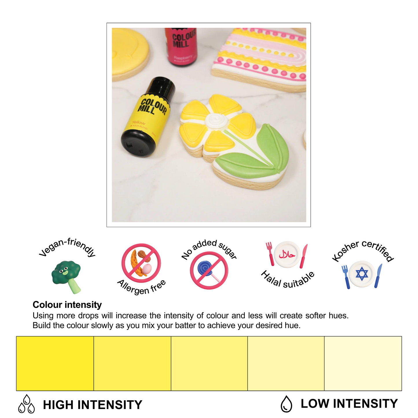 Yellow | Aqua Blend Food Colouring