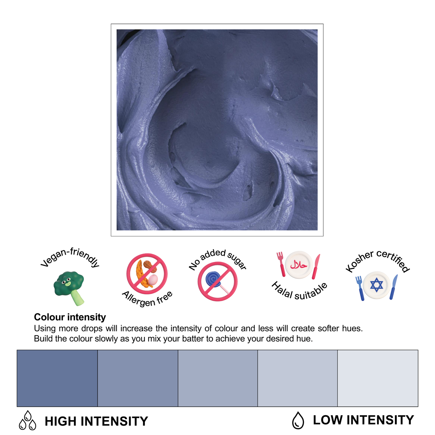 Denim | Oil Blend Food Colouring