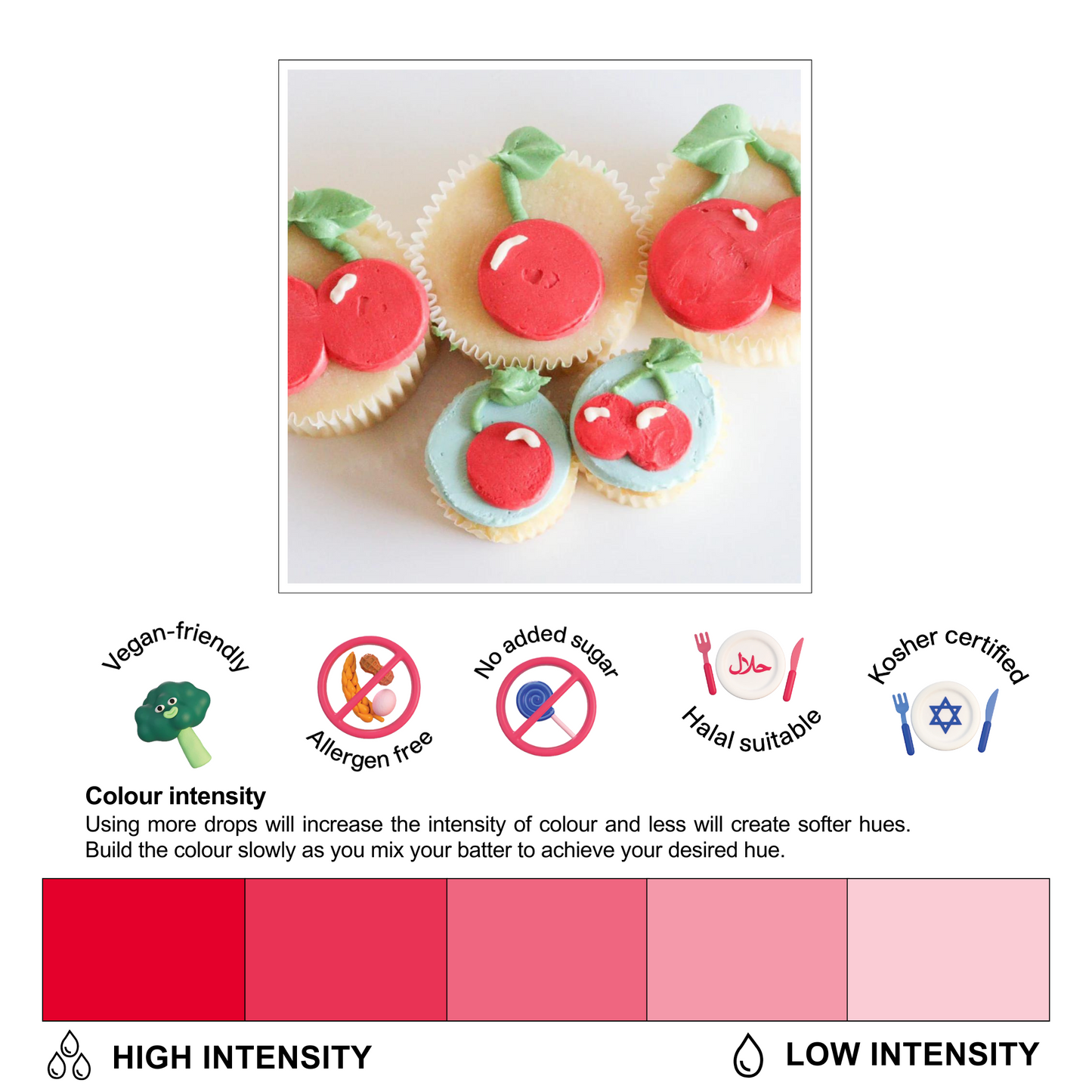 Red | Oil Blend Food Colouring