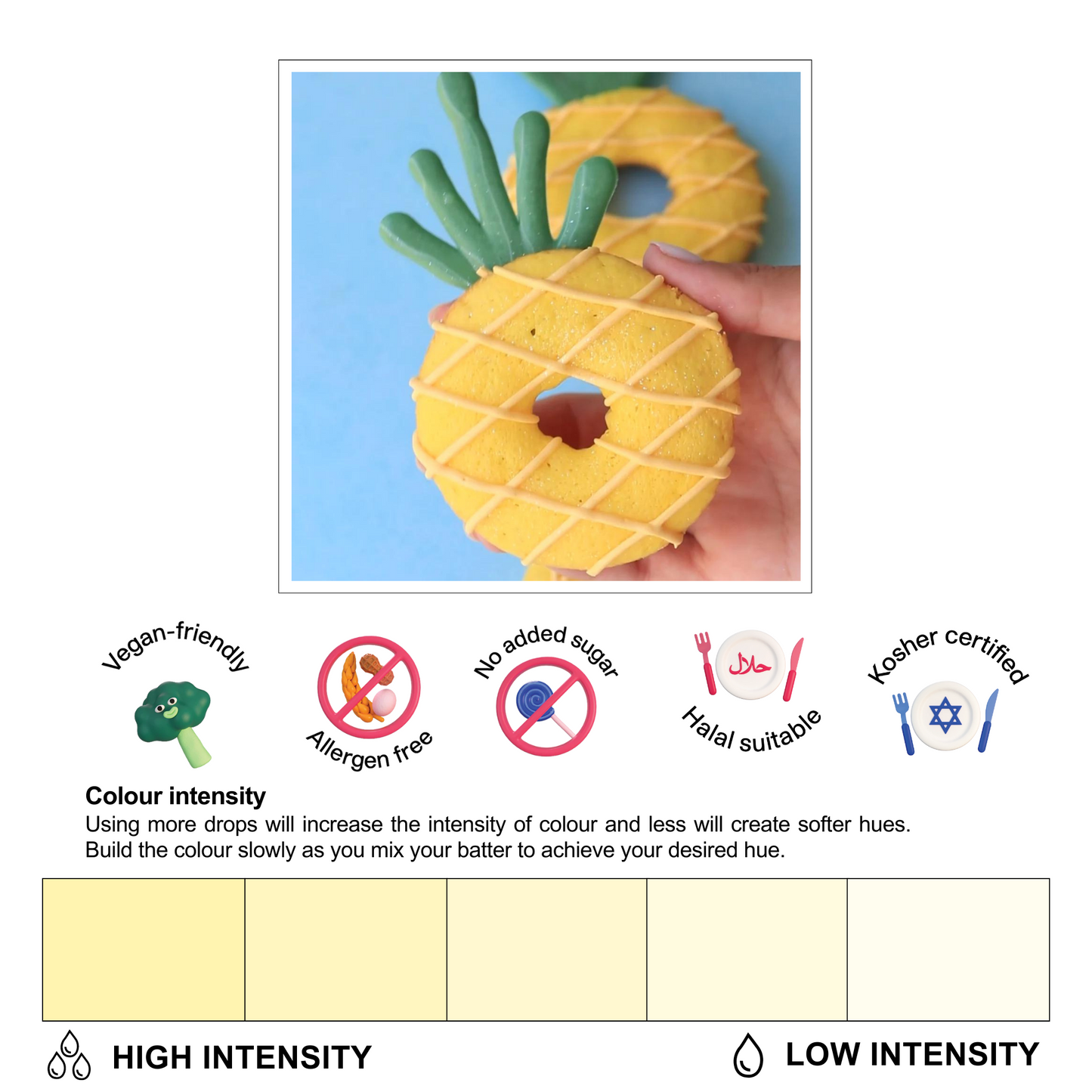 Lemon | Oil Blend Food Colouring