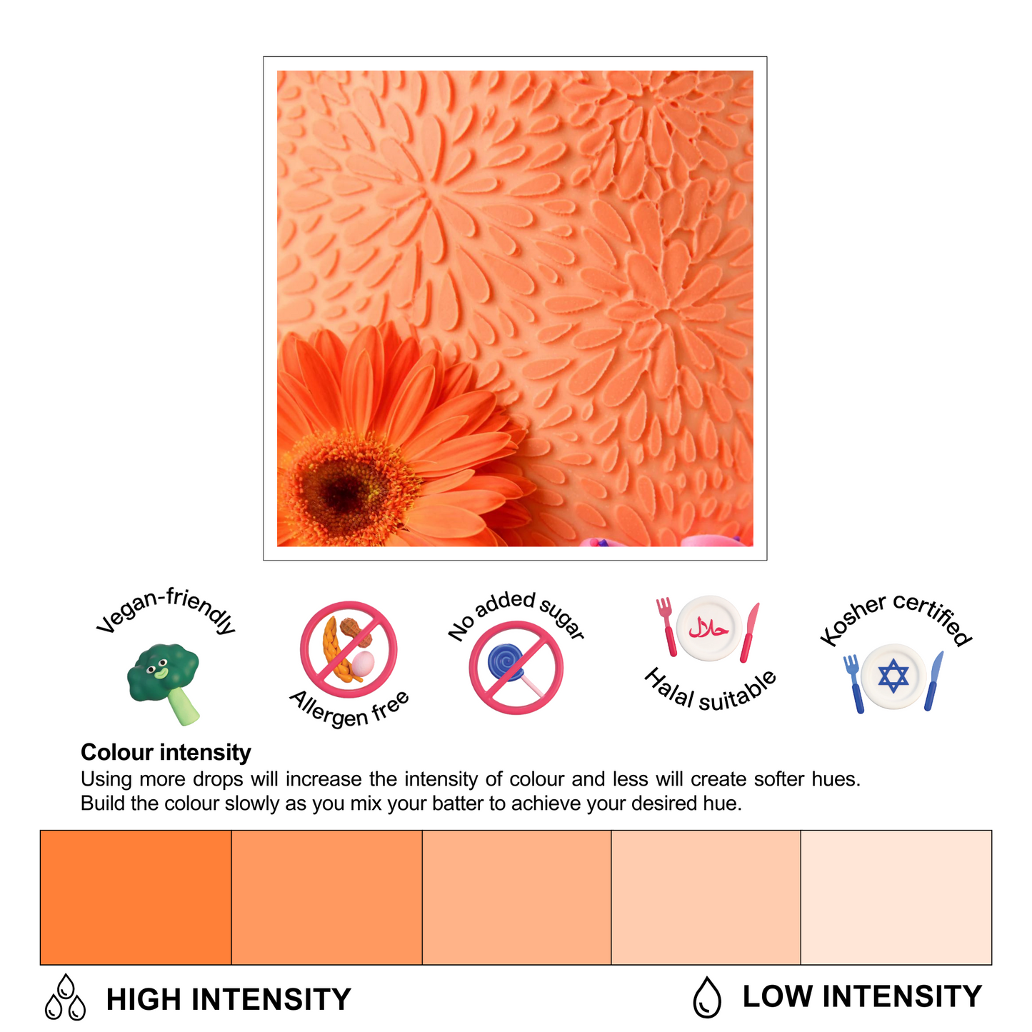 Orange | Oil Blend Food Colouring