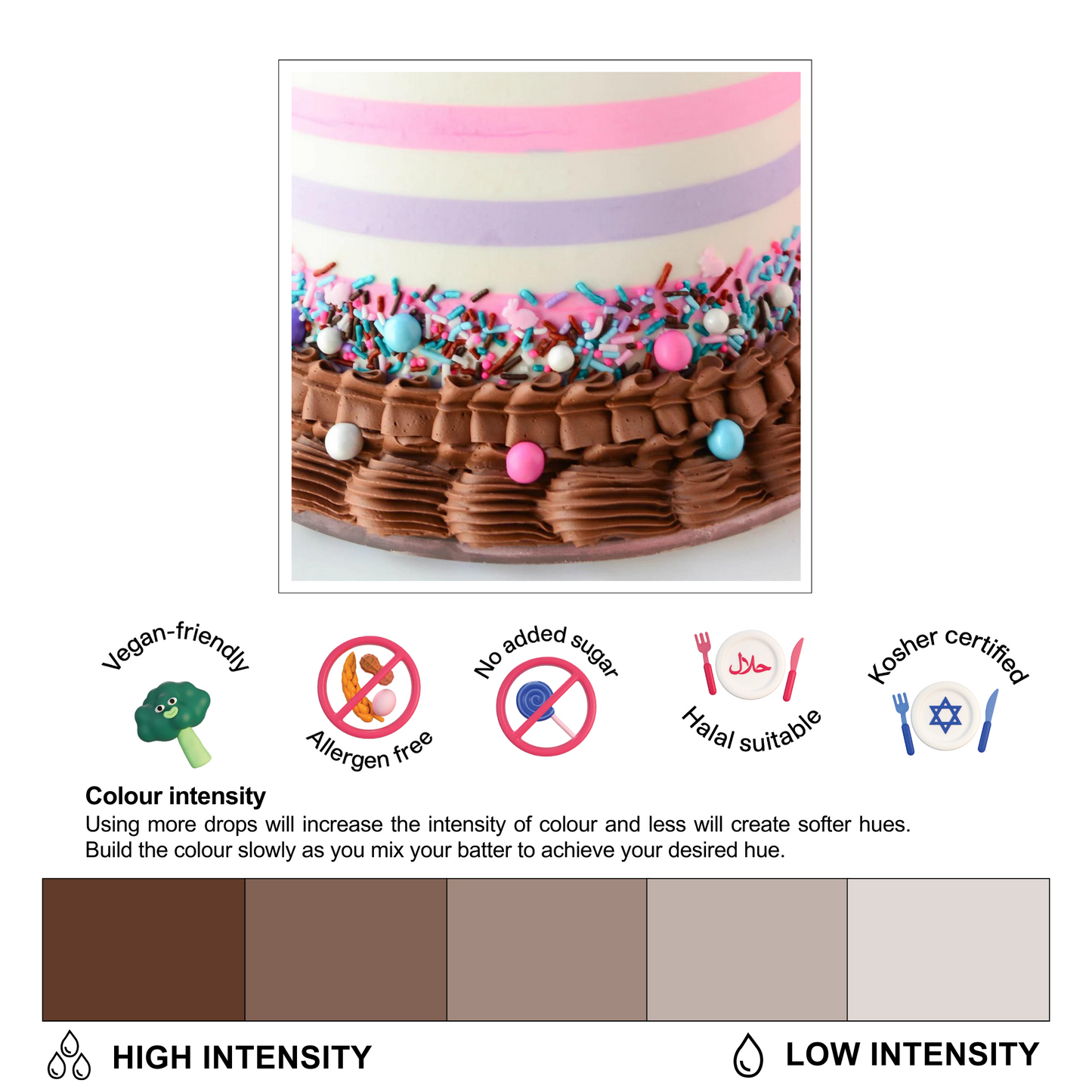 Chocolate | Oil Blend Food Colouring