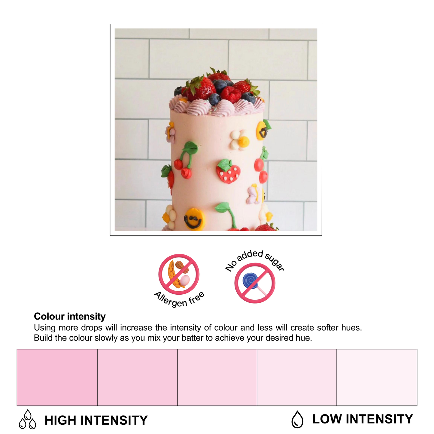 Baby Pink | Oil Blend Food Colouring